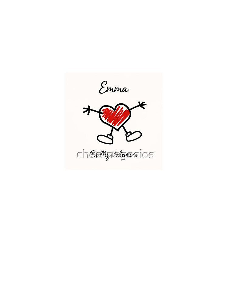 Emma Is My Valentine – Romantic Name Valentine Gift by chessnegocios T-Shirts, Hoodie, Sweatshirt | BlankRebels.com (Image 3)