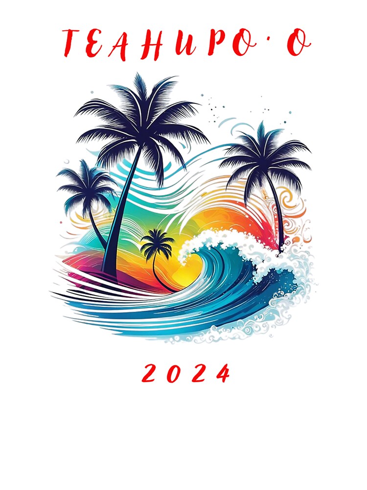 Surfing Teahupo'o 2024 Olympics by JackFreestone T-Shirts, Hoodie, Sweatshirt | BlankRebels.com (Image 3)