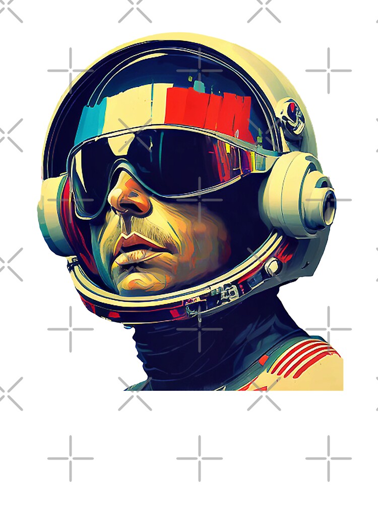 Astronaut in Space with Sunglasses by Blok45 T-Shirts, Hoodie, Sweatshirt | BlankRebels.com (Image 3)