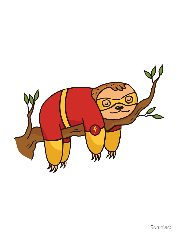 Superhero Sloth T-Shirts, Hoodie, Sweatshirt