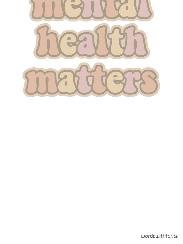 mental health matters by wordswithfonts T-Shirts, Hoodie, Sweatshirt | BlankRebels.com (Image 3)