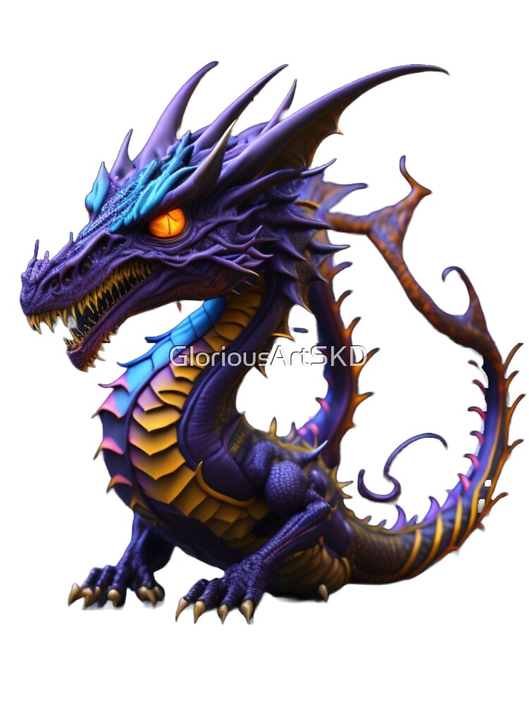 Cute and Wonderful Dragon by GloriousArtSKD T-Shirts, Hoodie, Sweatshirt | BlankRebels.com (Image 3)