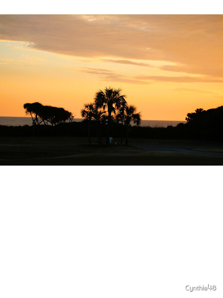 Sunset Over Palm Trees by Cynthia48 T-Shirts, Hoodie, Sweatshirt | BlankRebels.com (Image 3)