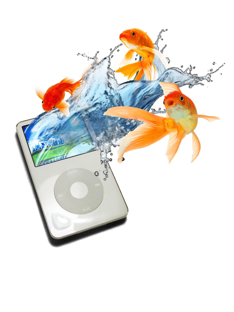 Frutiger Aero MP3 Player Fish Y2K by STRAWPOP DESIGNS T-Shirts, Hoodie, Sweatshirt | BlankRebels.com (Image 3)