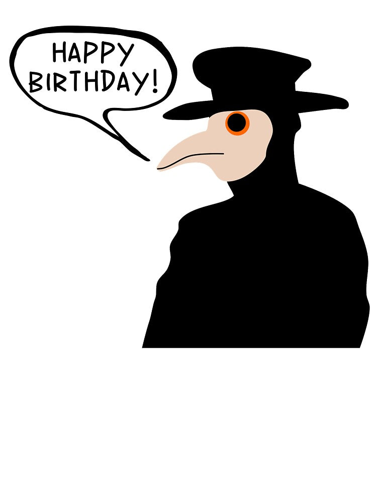 Happy Birthday Plague Doctor by PlagueCity T-Shirts, Hoodie, Sweatshirt | BlankRebels.com (Image 3)