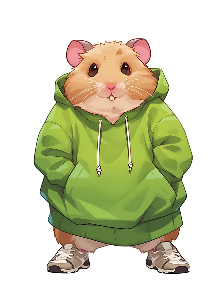 Streetwear Hamster Urban Style by bapupa T-Shirts, Hoodie, Sweatshirt | BlankRebels.com (Image 3)