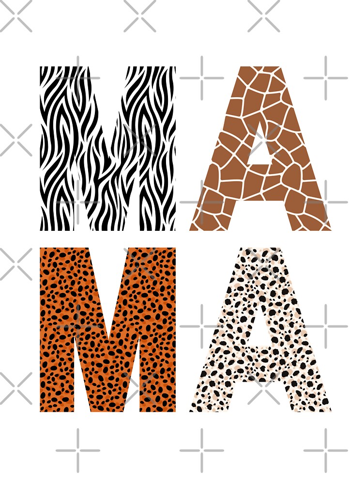 Mama - Safari Theme by JienChan26 T-Shirts, Hoodie, Sweatshirt | BlankRebels.com (Image 3)