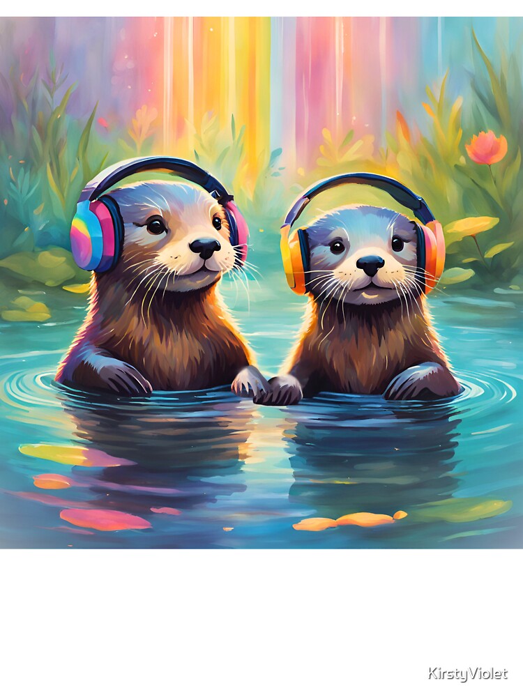 Otter Vibes by KirstyViolet T-Shirts, Hoodie, Sweatshirt | BlankRebels.com (Image 3)