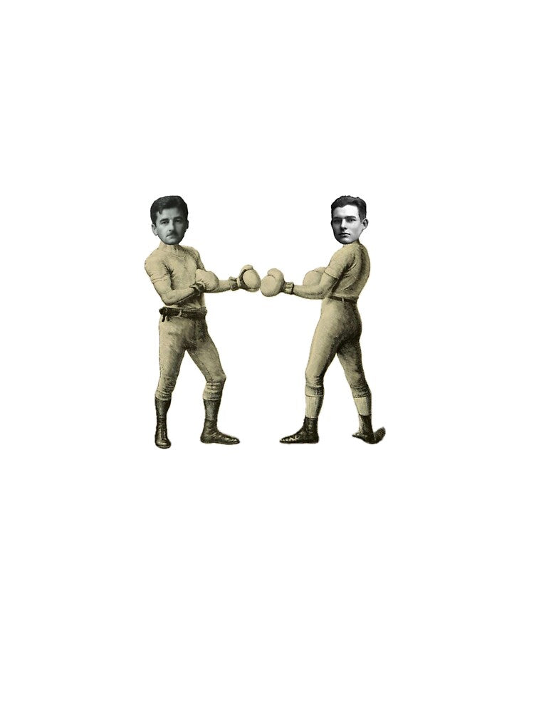 Hemingway vs Faulkner by BeccaC27 T-Shirts, Hoodie, Sweatshirt | BlankRebels.com (Image 3)
