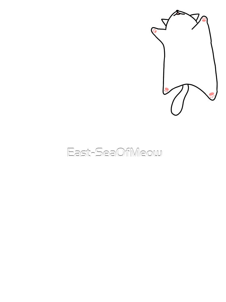a short-haired white cat by East-SeaOfMeow T-Shirts, Hoodie, Sweatshirt | BlankRebels.com (Image 3)