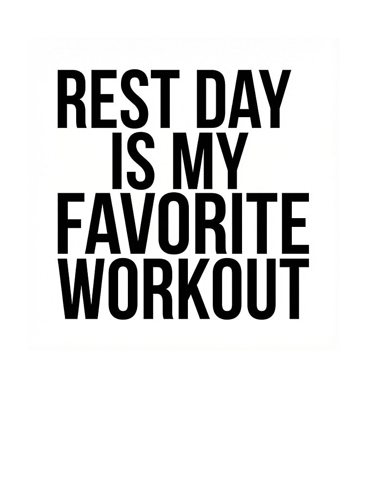 Rest Day Is My Favorite Workout by yrzvdev T-Shirts, Hoodie, Sweatshirt | BlankRebels.com (Image 3)