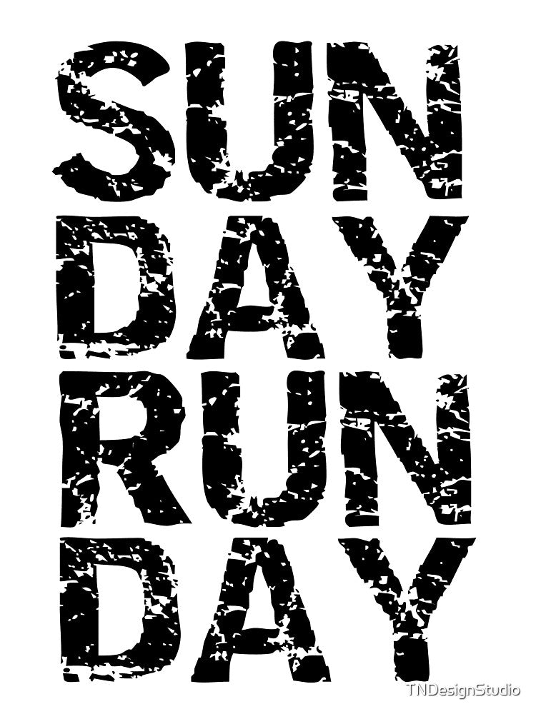 Fun Sunday Run Day Funny Workout Quote by TNDesignStudio T-Shirts, Hoodie, Sweatshirt | BlankRebels.com (Image 3)