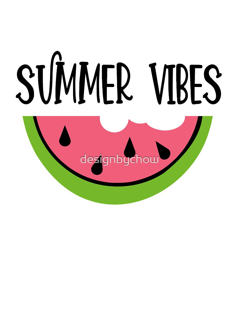 Summer Vibes Watermelon by designbychow T-Shirts, Hoodie, Sweatshirt | BlankRebels.com (Image 3)