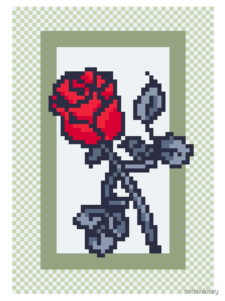 pixel rose <3 by cottonlacey T-Shirts, Hoodie, Sweatshirt | BlankRebels.com (Image 3)