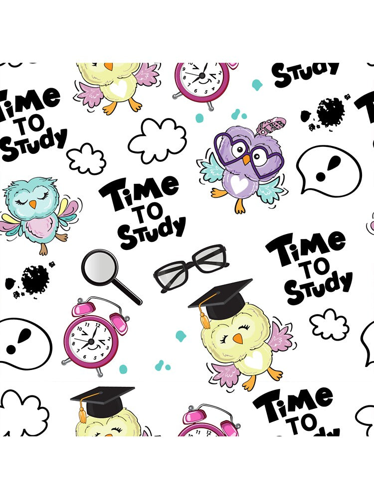 Owl Teacher Seamless Pattern by Vanthuandesign T-Shirts, Hoodie, Sweatshirt | BlankRebels.com (Image 3)