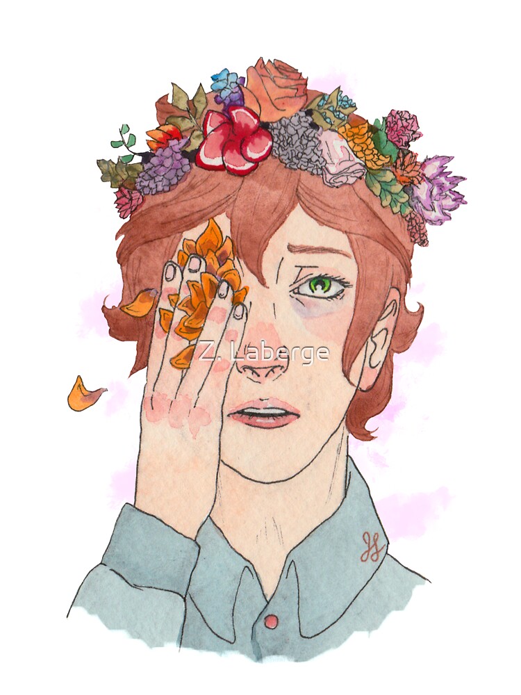 Flower Crown by Z. Laberge T-Shirts, Hoodie, Sweatshirt | BlankRebels.com (Image 3)