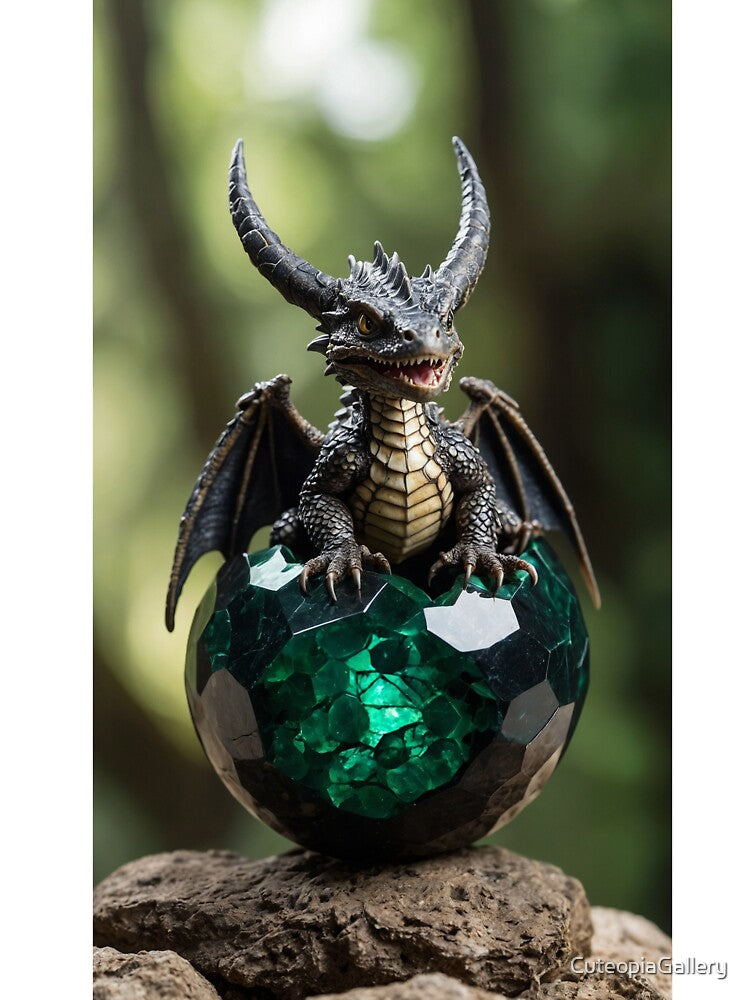 Cute Baby Dragon Hatching From Egg by CuteopiaGallery T-Shirts, Hoodie, Sweatshirt | BlankRebels.com (Image 3)