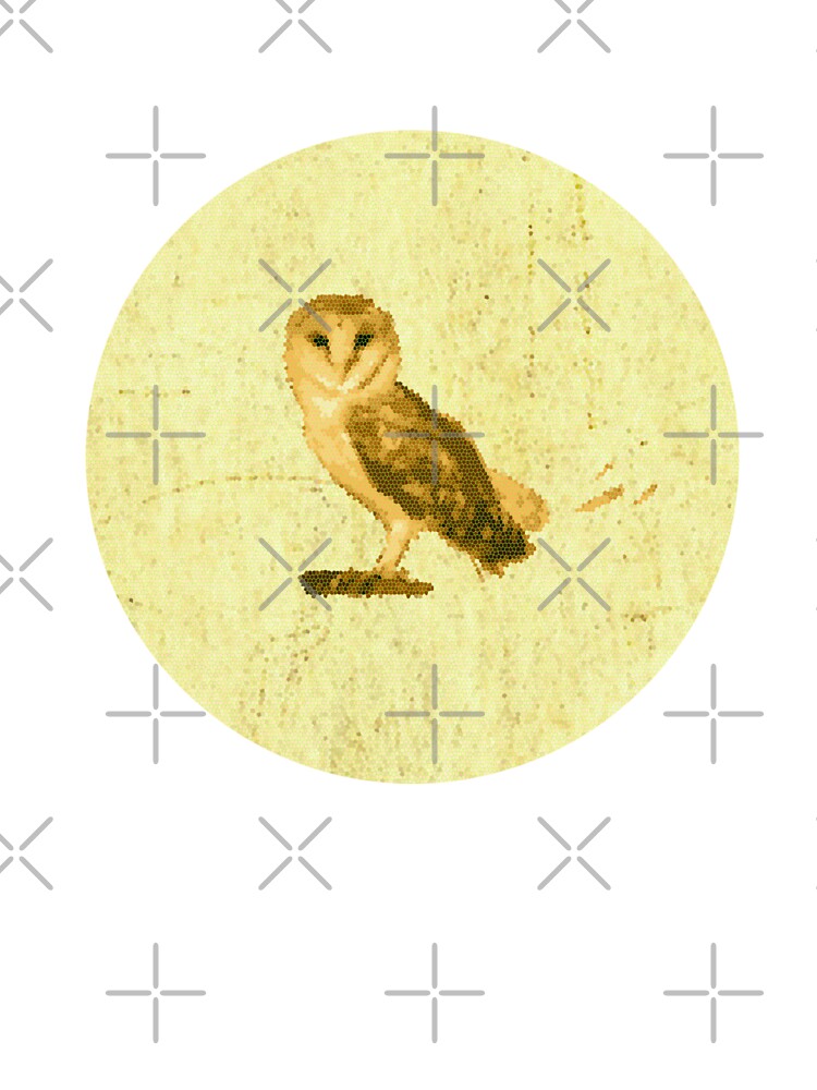 Owl pixel art by Coffeemerc117 T-Shirts, Hoodie, Sweatshirt | BlankRebels.com (Image 3)