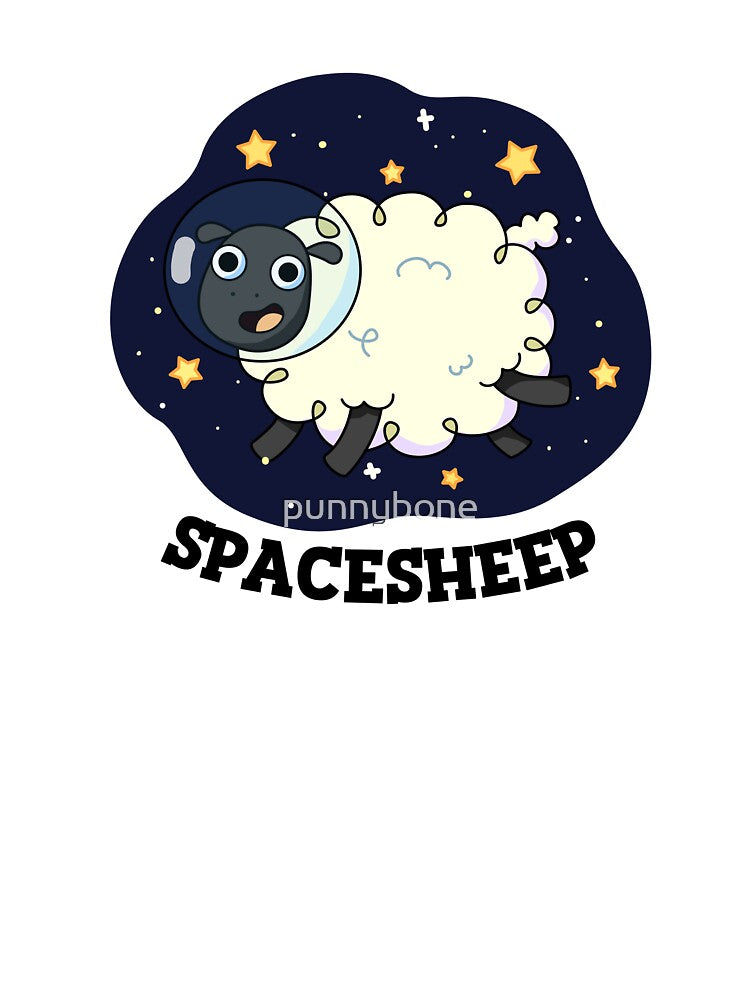 Space Sheep Funny Astronaut Sheep Puns by punnybone T-Shirts, Hoodie, Sweatshirt | BlankRebels.com (Image 3)