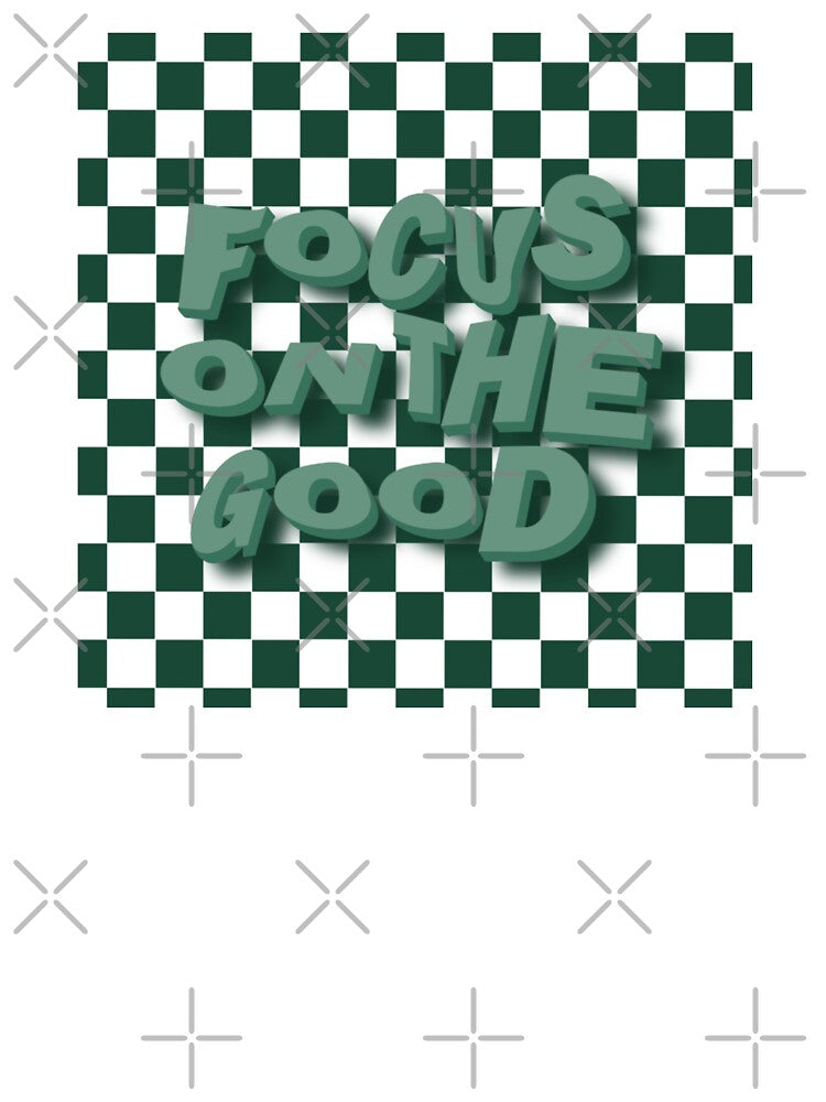 Focus on the Good - Checkerboard by marnilauren T-Shirts, Hoodie, Sweatshirt | BlankRebels.com (Image 3)