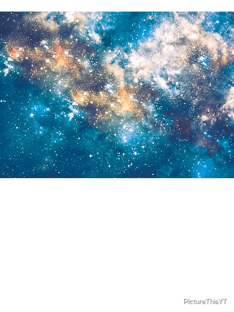 Interstella Blue Galaxy Space Design 40 by PictureThisYT T-Shirts, Hoodie, Sweatshirt | BlankRebels.com (Image 3)