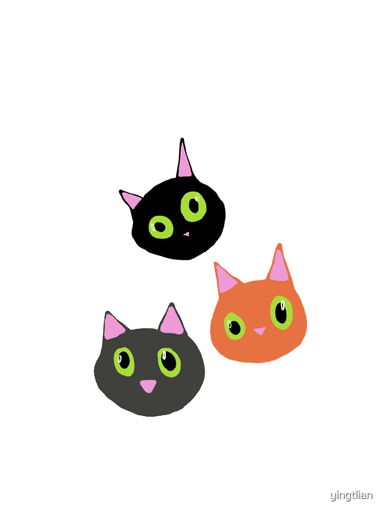 three silly cats by yingtlian T-Shirts, Hoodie, Sweatshirt | BlankRebels.com (Image 3)