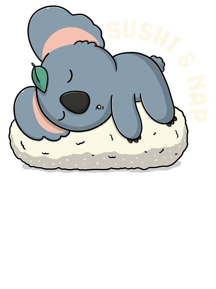 Sushi & nap by Freecheese T-Shirts, Hoodie, Sweatshirt | BlankRebels.com (Image 3)