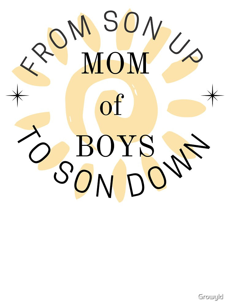 Mom of Boys by Growyld T-Shirts, Hoodie, Sweatshirt | BlankRebels.com (Image 3)