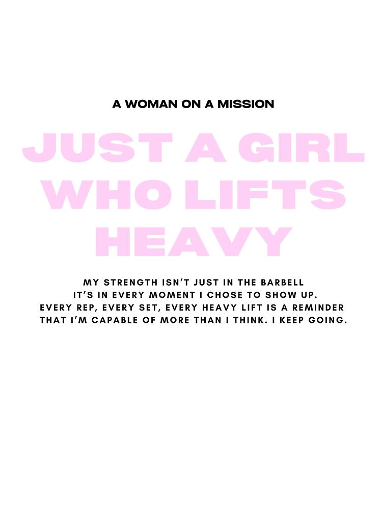 Just a Girl Who Lift Heavy by FitMyLifestyle T-Shirts, Hoodie, Sweatshirt | BlankRebels.com (Image 3)