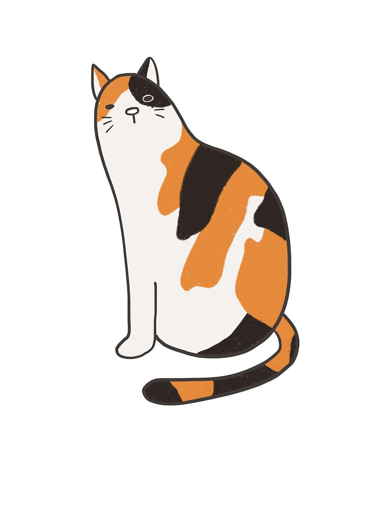 Calico cat relaxing by Manyyiim T-Shirts, Hoodie, Sweatshirt | BlankRebels.com (Image 3)
