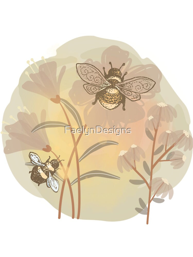 Bee Flower by FaelynDesigns T-Shirts, Hoodie, Sweatshirt | BlankRebels.com (Image 3)