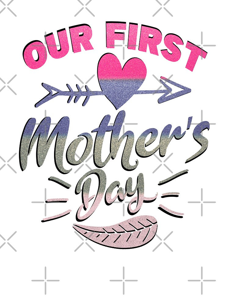 Our First Mothers Day , mothers day by MoSaid T-Shirts, Hoodie, Sweatshirt | BlankRebels.com (Image 3)