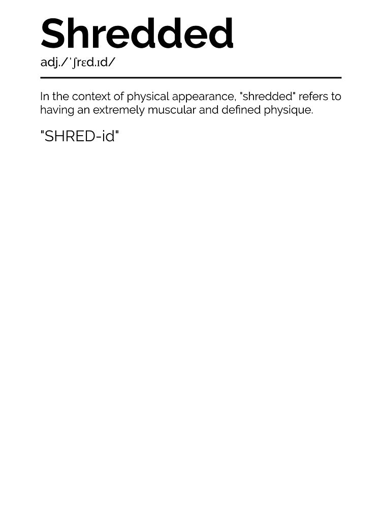Shredded by ConsiTee T-Shirts, Hoodie, Sweatshirt | BlankRebels.com (Image 3)