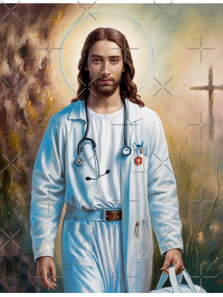 DOCTOR JESUS by Obinne T-Shirts, Hoodie, Sweatshirt | BlankRebels.com (Image 3)