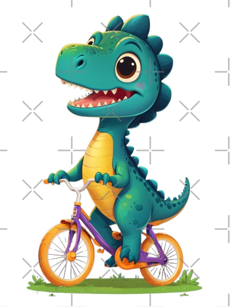 little cycling dinosaur by KIDS-PRINTS T-Shirts, Hoodie, Sweatshirt | BlankRebels.com (Image 3)