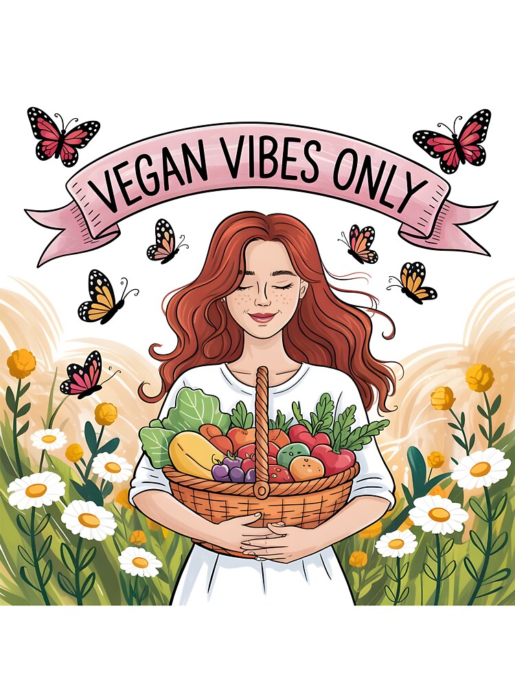Vegan Vibes Only by gifts-ideas T-Shirts, Hoodie, Sweatshirt | BlankRebels.com (Image 3)