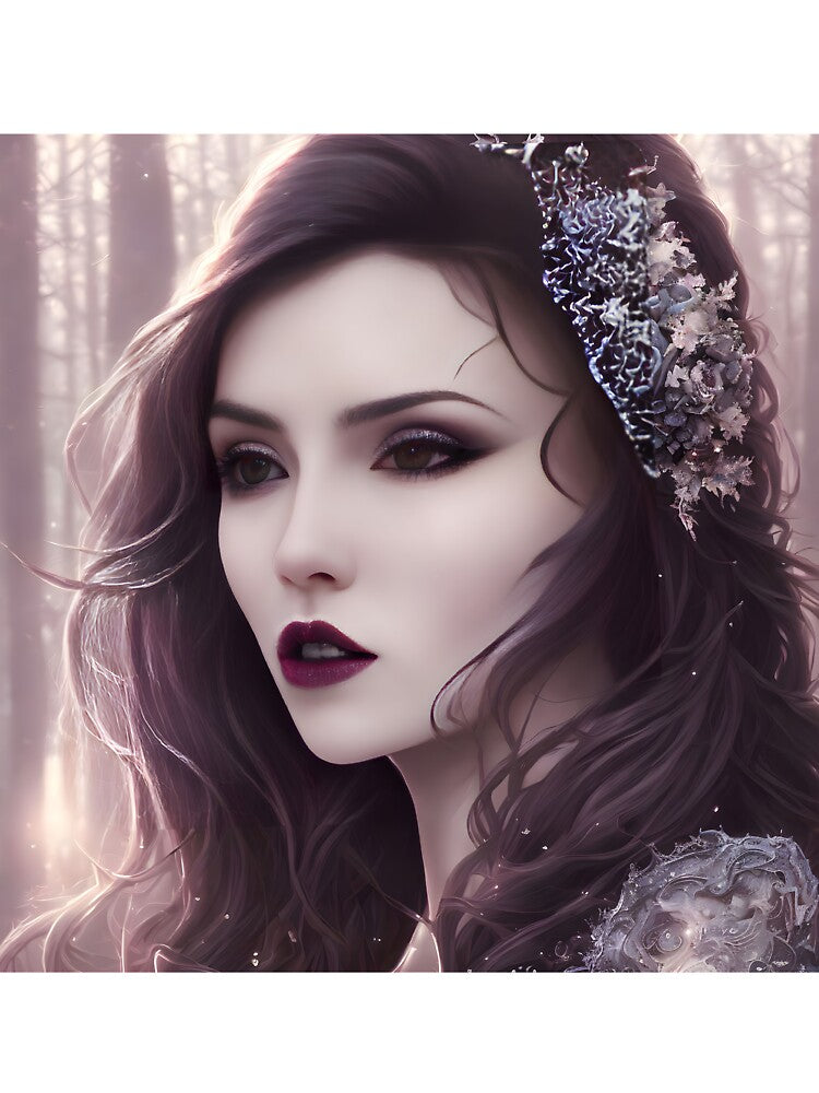 Sveta in the Forest by @adorcharm Modern & Classic AI Art T-Shirts, Hoodie, Sweatshirt | BlankRebels.com (Image 3)