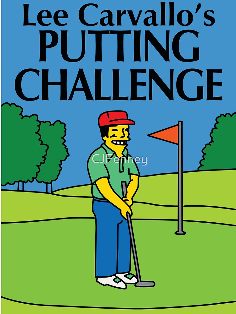 Lee Carvallo's Putting Challenge by CJFenney T-Shirts, Hoodie, Sweatshirt | BlankRebels.com (Image 2)