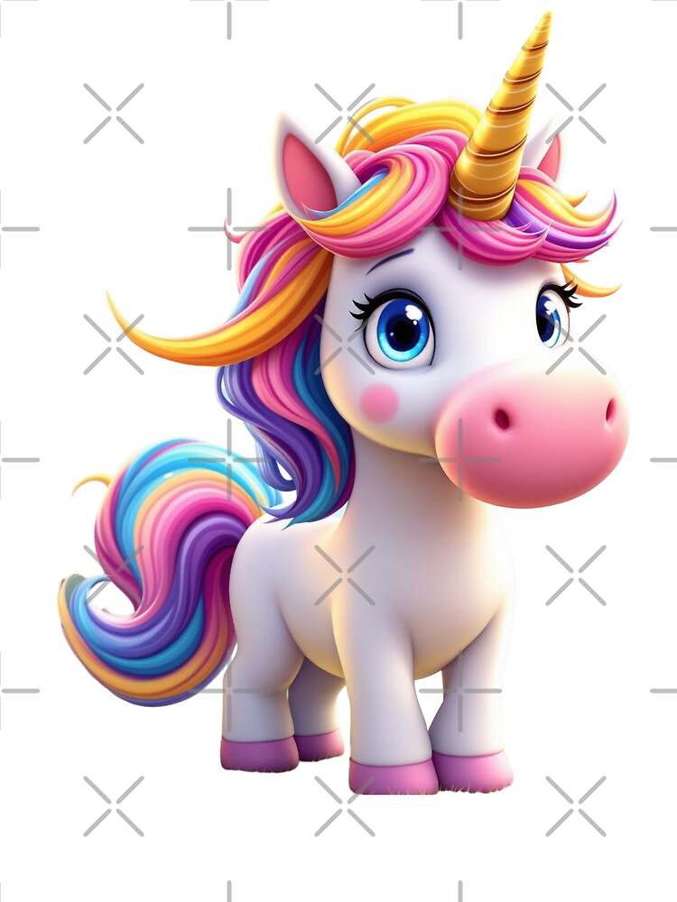Colorful Unicorn Wall Art by picartlinxx T-Shirts, Hoodie, Sweatshirt | BlankRebels.com (Image 3)
