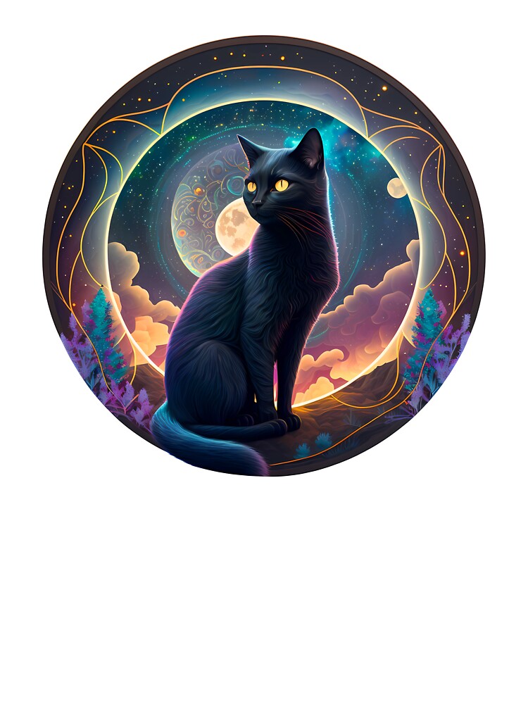 Lunar Guardian by Celestial Charm Co T-Shirts, Hoodie, Sweatshirt | BlankRebels.com (Image 3)