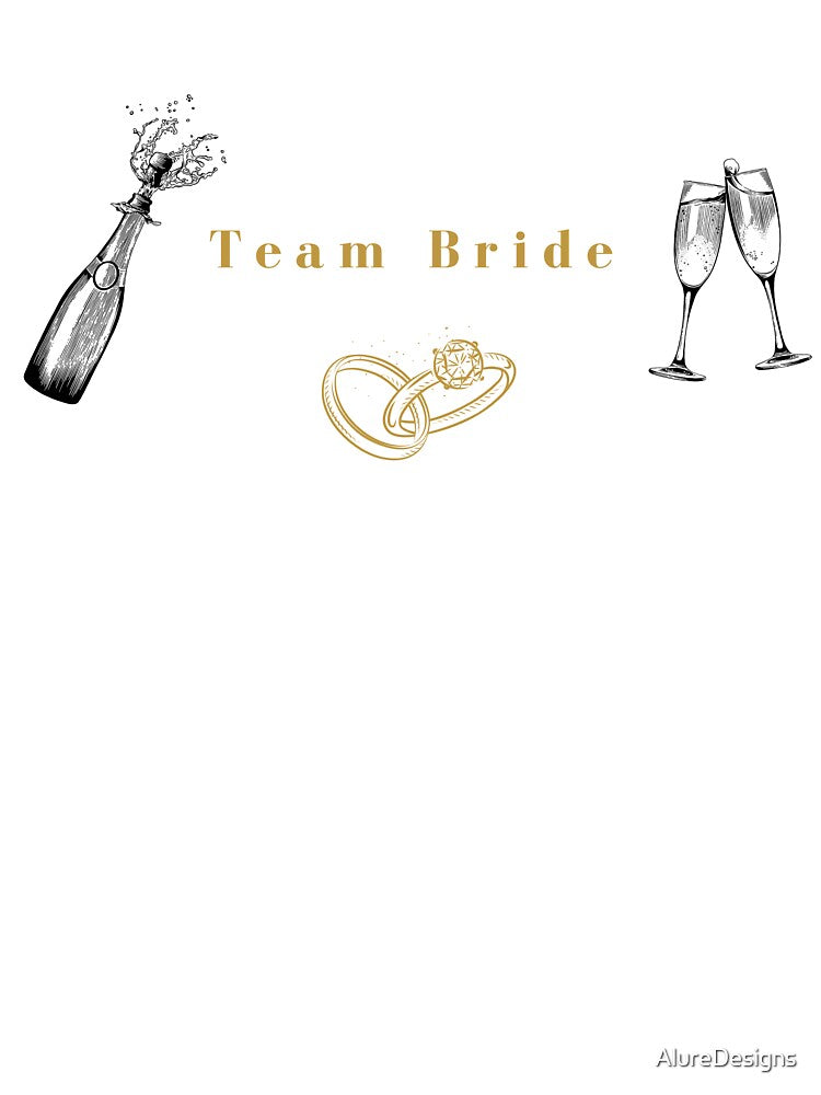 Team Bride by AlureDesigns T-Shirts, Hoodie, Sweatshirt | BlankRebels.com (Image 3)