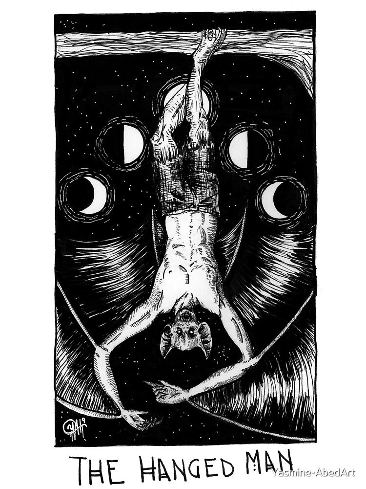 The Hanged Man by Yasmine-AbedArt T-Shirts, Hoodie, Sweatshirt | BlankRebels.com (Image 3)
