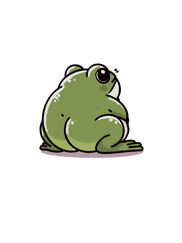 Cute Frog Butt Green by BerryTeeShop T-Shirts, Hoodie, Sweatshirt | BlankRebels.com (Image 3)
