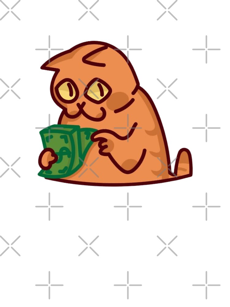 Money Cat by PourElla T-Shirts, Hoodie, Sweatshirt | BlankRebels.com (Image 3)