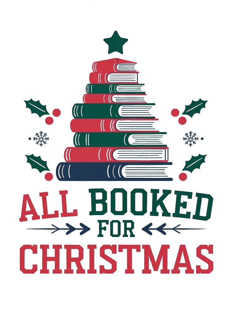 Books Christmas Tree Sweatshirt, Xmas Gift For Book Lover, Bookworm Shirt, Reading Teacher Sweater, Librarian... (Image 3)