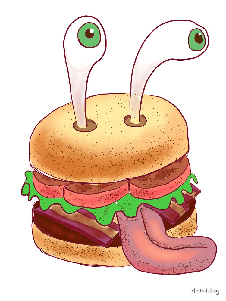 watchful burger by distehling T-Shirts, Hoodie, Sweatshirt | BlankRebels.com (Image 3)