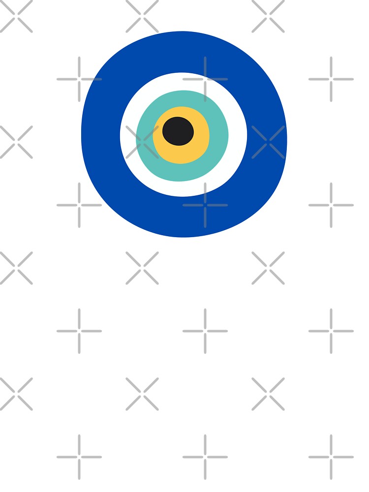 Beautiful blue evil eye design by Theleochick T-Shirts, Hoodie, Sweatshirt | BlankRebels.com (Image 3)