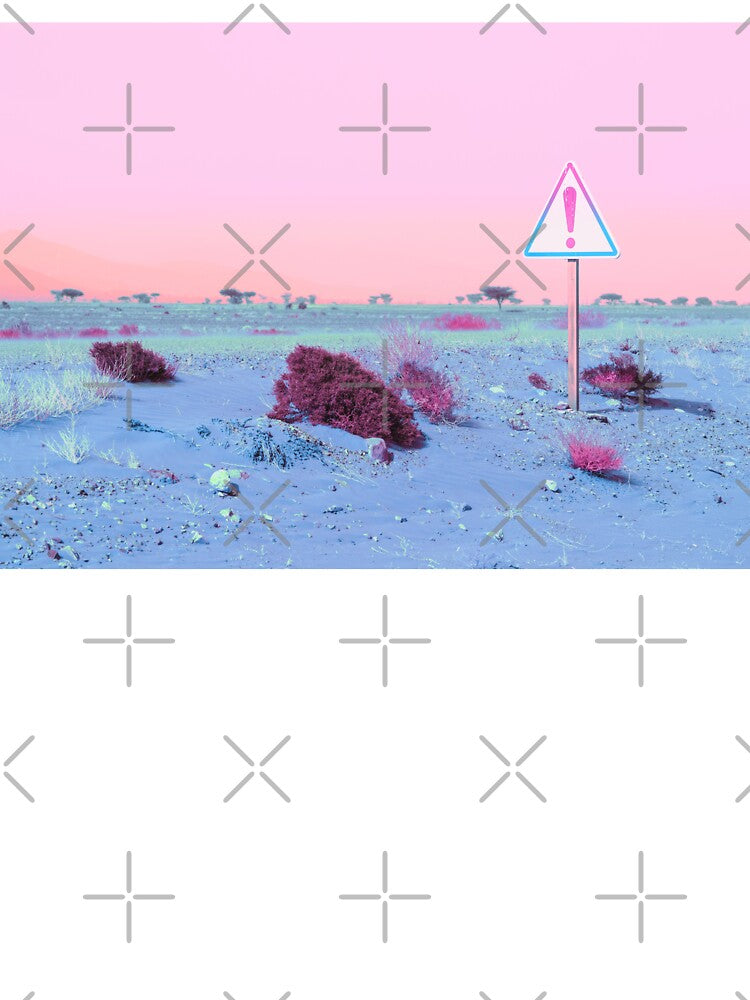 Colorful Retro Vaporwave Landscape by Peekonet T-Shirts, Hoodie, Sweatshirt | BlankRebels.com (Image 3)