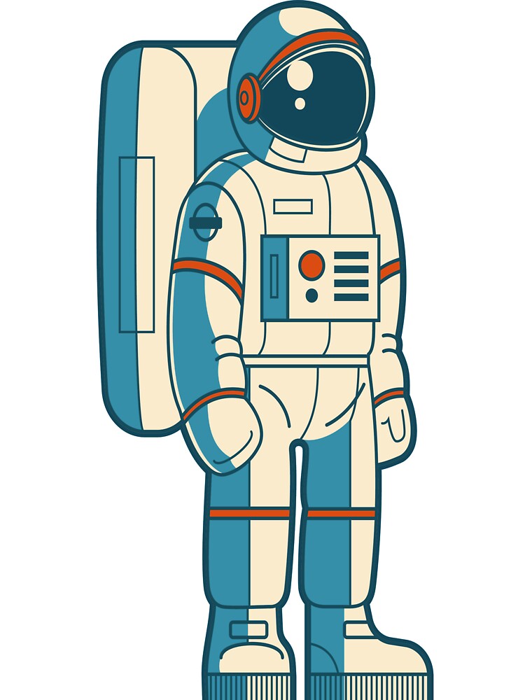Astronaut Outer Space Clip Art by BojerShop T-Shirts, Hoodie, Sweatshirt | BlankRebels.com (Image 3)