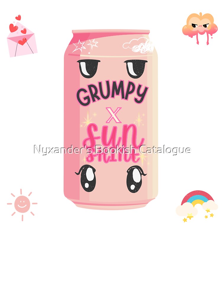 Grumpy x Sunshine | Trope in a Can by Nyxander's Bookish Catalogue T-Shirts, Hoodie, Sweatshirt | BlankRebels.com (Image 3)